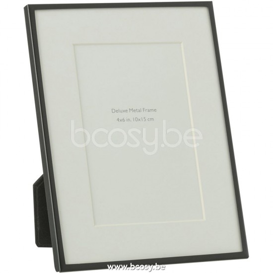 J Line cadre cadres photo Jolipa Cadre Photo Passe Partout Bord Fn 10X15 Metal Noir Small.