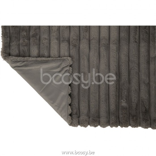 Jolipa J Line Jline Plaid Corduroy Polyester Gris Fonce