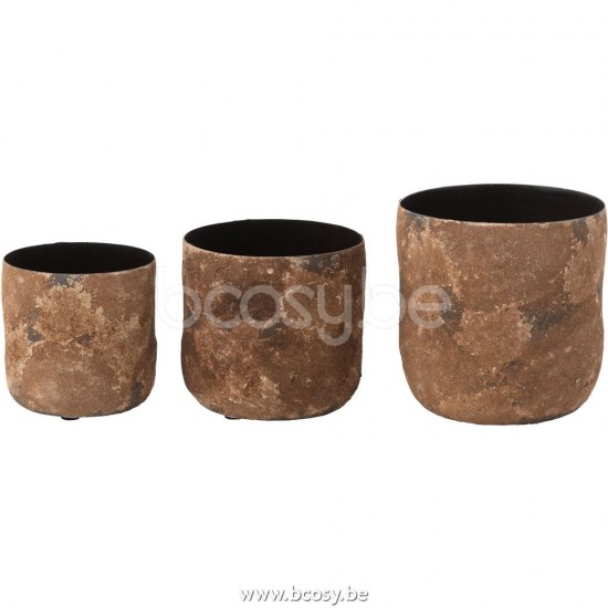 Jline 28722 Bloempotten Cache Pots Flowerpots Blumentöpfe Macetas Vasi Per Piante DECORATIE Schalen potten vazen
