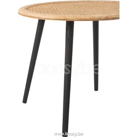 tables d appoint bouts de canapé Jolipa J Line Jline Set De Deux Table D Appoint Bamboo Naturel