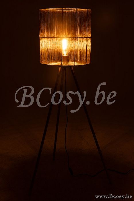 Lampadaires Lampes Raides Debouts Sur Pied De Sol Jolipa Jline Lampe Metal Antique Marron Large