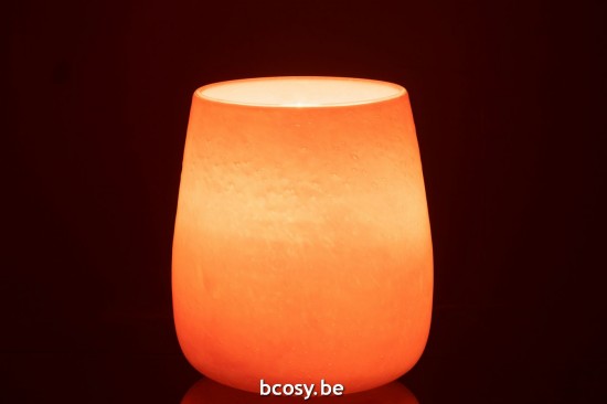 J Line vases Jolipa Vase Juliette Verre Orange Rose Large.