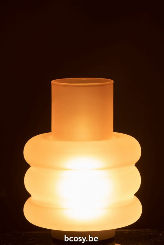 J Line Éclairage Armatures Luminaires D'intérieur Pieds De Lampe Avec Abat Jour Lampes De Table Jolipa Lampe Led Anneaux Verr.