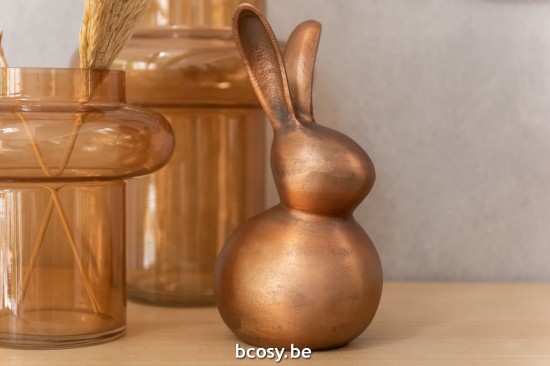 Jline Vase Ball Rita Glass Orange Small.