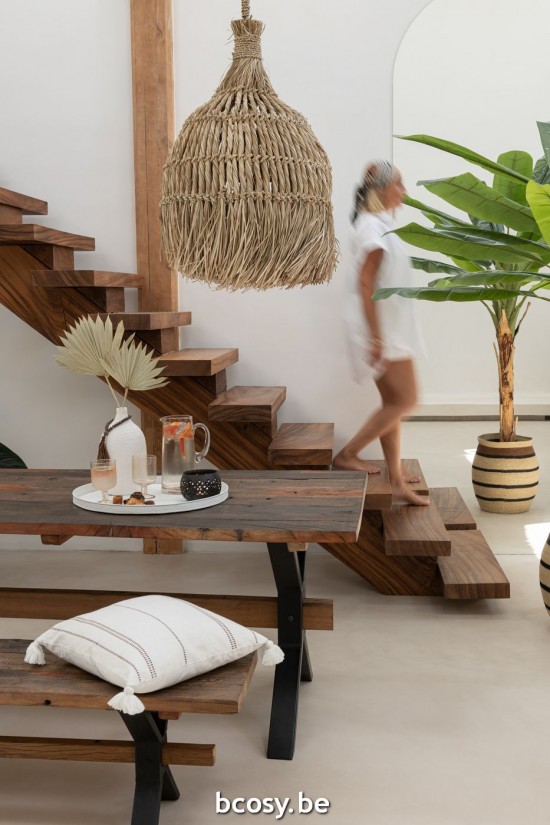 J Line 30912 Mobilier rural Couches Cottage Meubelen Landelijke stijl Zitbanken Mobili Moebel Meubles d appoint Bank Indoor F.