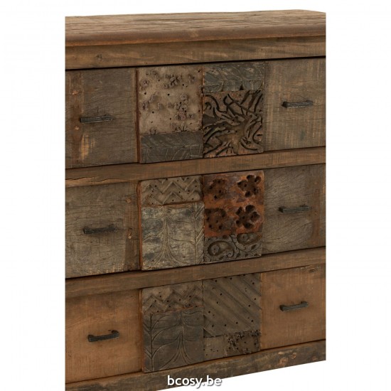J Line 30915 Commodekasten Mobili Ladenkasten Landmoebel Muebles Ladenkast komode Kast Commode cabinets with drawers Commodek.