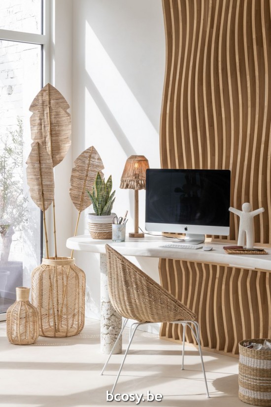 Jline Cesta Ines Rafia Natural.