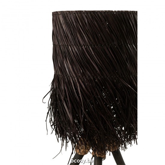 Jline Lamp Takken Arthur Hout Bruin Small.