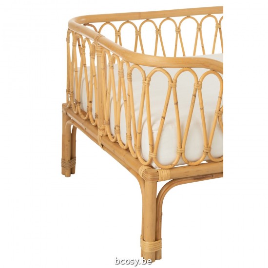 Jline Cama Pierre Ratan Natural.