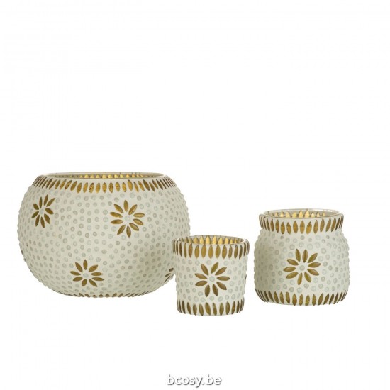 Jline Kaarshouder Bram Glas Geel Large.