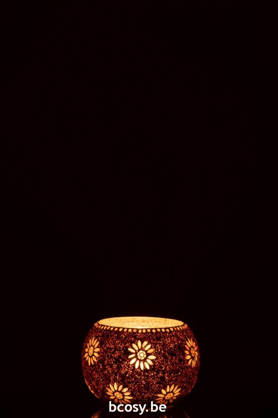 J Line photophores Jolipa Photophore Bram Verre Tachete Large.