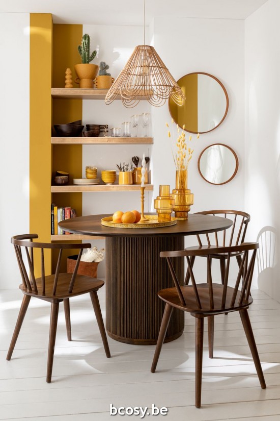 Jline Mesa Vincent Madera De Mango Marron Large.