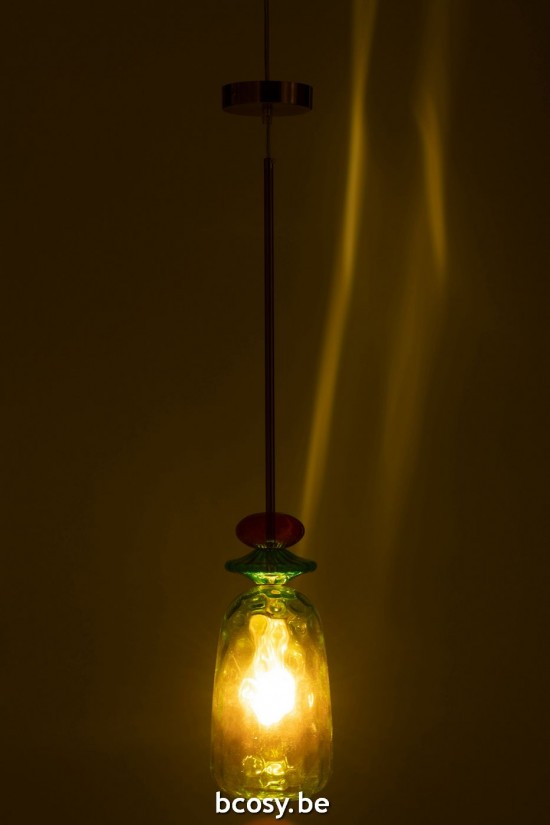 J Line lampes suspendues suspensions pendantes Jolipa Suspension Laurence Verre Mix.