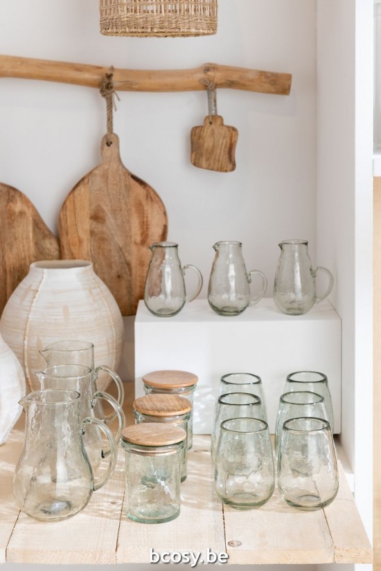 Jline Jarra Vidrio Transparente Small.