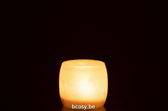 J Line photophores Jolipa Photophore Verre Poudre Rose Small.