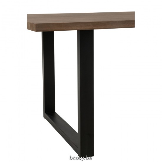J Line Table Legs Rectangle Steel Black dining dinner tables.