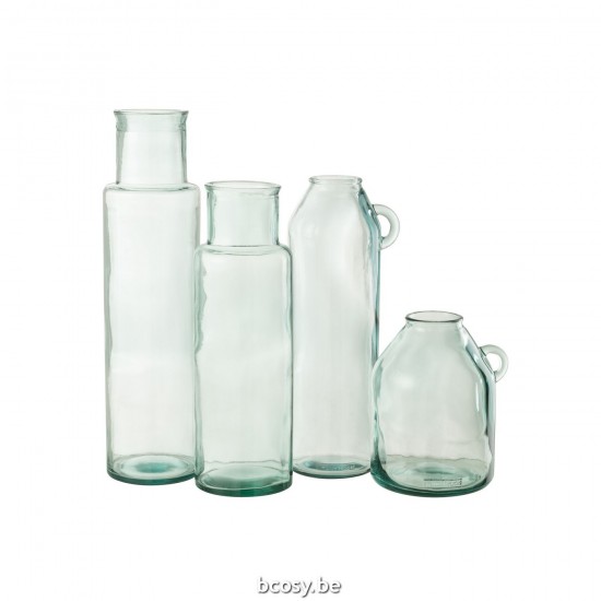 J Line Grands vases Grand vase Vases hauts Vase haut. Jolipa Vase Cylindre Recycle Verre Large.