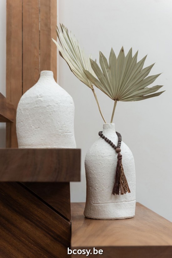 J Line Foglie Palma Secche 2 Pezzi Verde Assortimento Di 2 Dried Palm Tree Leaves 2 Pieces Green Assortment Of 2.