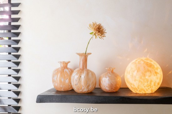 Jline Chrysanth Plastic Light Orange.