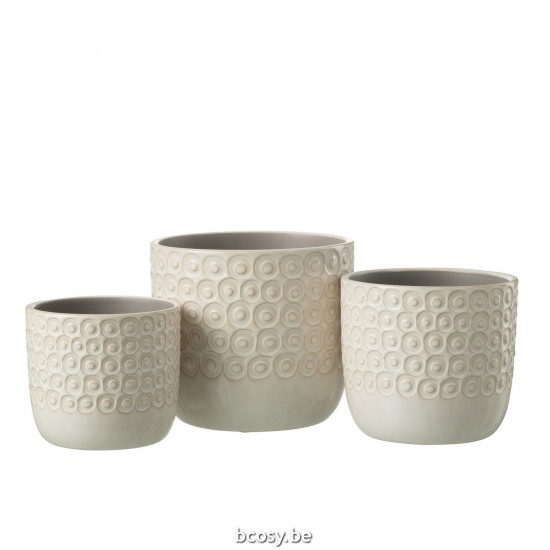 Jline 34232 Bloempotten Cache Pots Flowerpots Blumentöpfe Macetas Vasi Per Piante DECORATIE Schalen potten vazen.