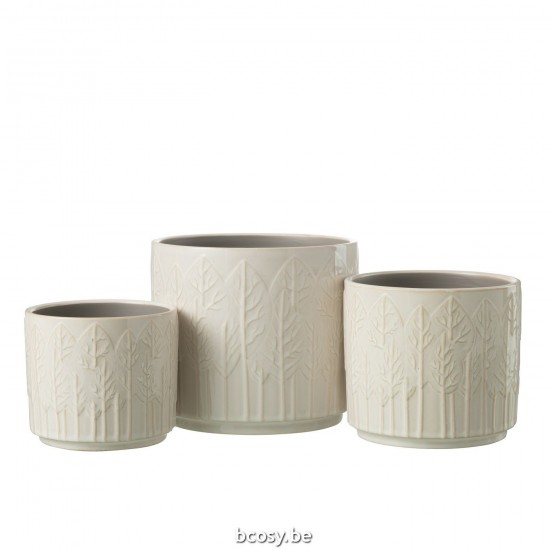 Jline 34241 Bloempotten Cache Pots Flowerpots Blumentöpfe Macetas Vasi Per Piante DECORATIE Schalen potten vazen.