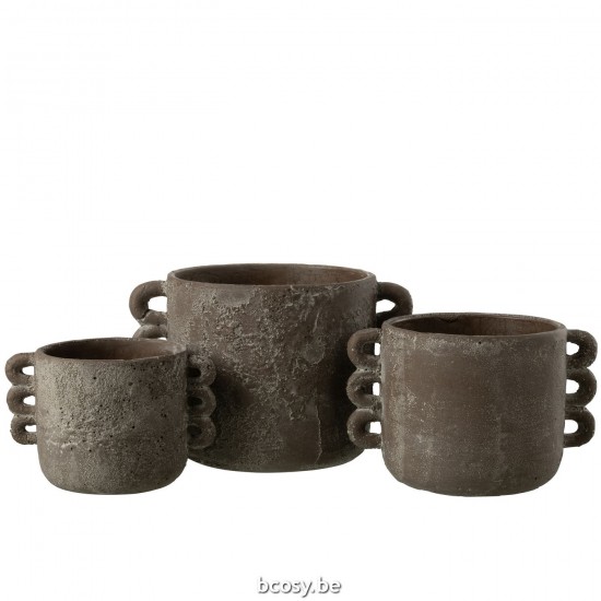 Jline 34256 Bloempotten Cache Pots Flowerpots Blumentöpfe Macetas Vasi Per Piante DECORATIE Schalen potten vazen.