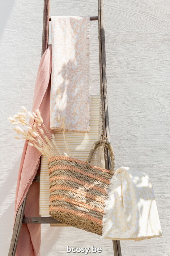 J Line Tovaglia Indi Tessuto Giallo Assortimento Di 2 Mantel Textil Indi Amarillo Surtido De 2.