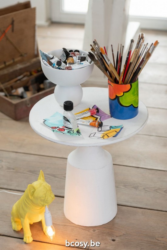 J Line Barattolo Portaoggetti Porcellana Pop Art Assortimento Da 2 Tarro De Almacenamiento Porcelana Pop Art Surtido De 2.