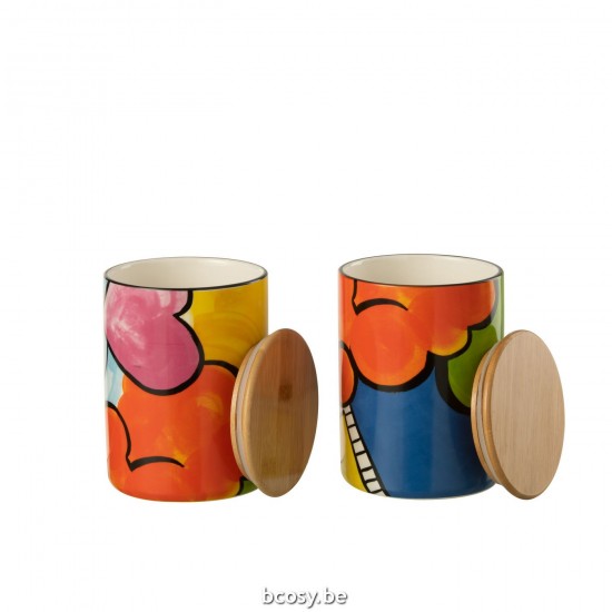 Jline 34626 Servies Services Tableware Geschirr Servicio Servizi DECORATIE Schalen potten vazen.