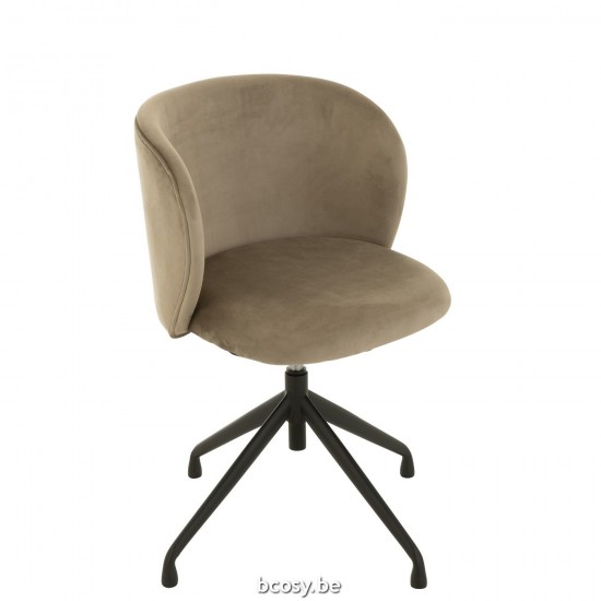 J Line Sedia Turn Up Down Vellutio Grigio Scuro Silla Turn Up Down Terciopelo Gris Oscuro.