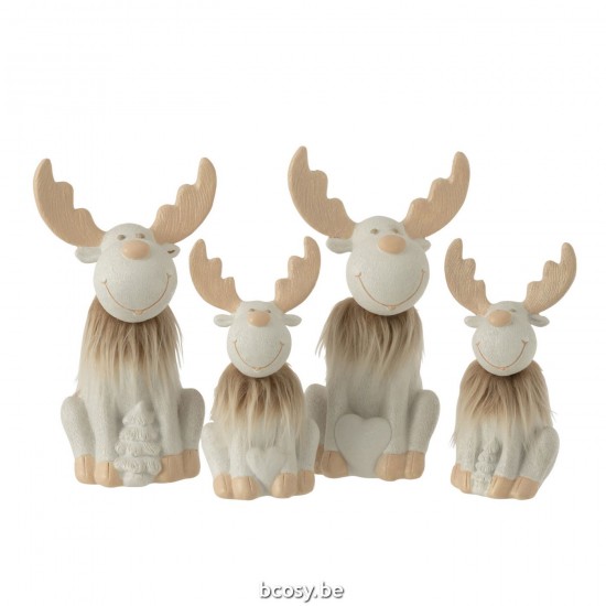 Jline 35041 Figuren Figurines Figurines Figuren Figuritas Sculture DECORATIE Winter Kerst.