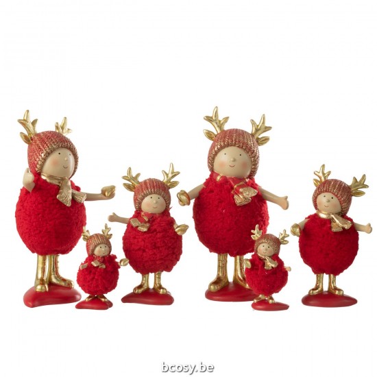 Jline 35073 Figuren Figurines Figurines Figuren Figuritas Sculture DECORATIE Winter Kerst.