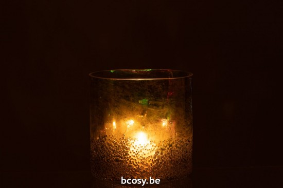 J Line photophores Jolipa Photophore Verre Vert Large.