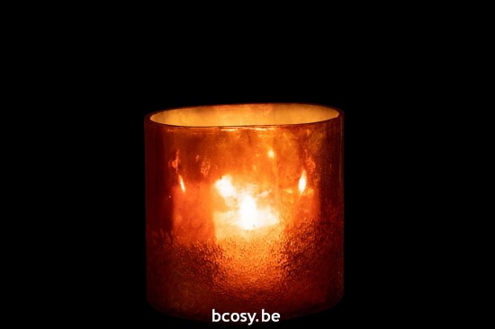 J Line photophores Jolipa Photophore Miroir Or Verre Extra Large.