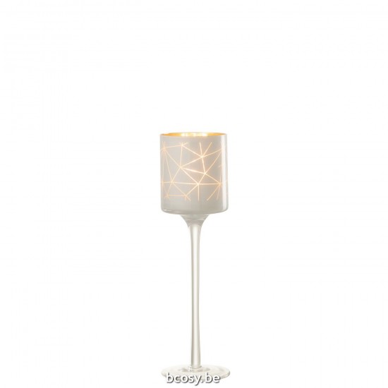 Jline 35232 Kaarshouders Support Bougie Candleholders Kerzenhalter Soporte Vela Portacandela DECORATIE Thee Windlichten Kande.