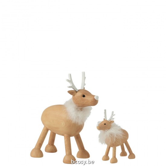 Jline 35309 Figuren Figurines Figurines Figuren Figuritas Sculture DECORATIE Winter Kerst.