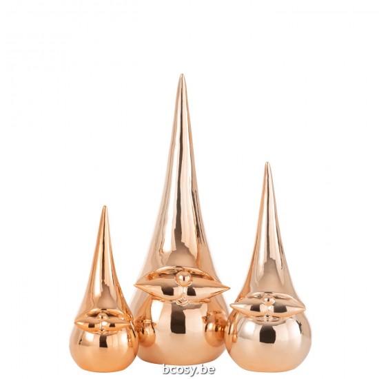 Jline 35395 Figuren Figurines Figurines Figuren Figuritas Sculture DECORATIE Winter Kerst.