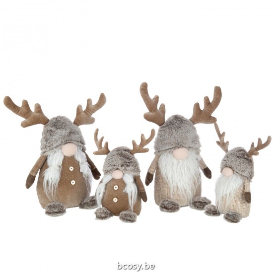 Jline 35476 Figuren Figurines Figurines Figuren Figuritas Sculture DECORATIE Winter Kerst.