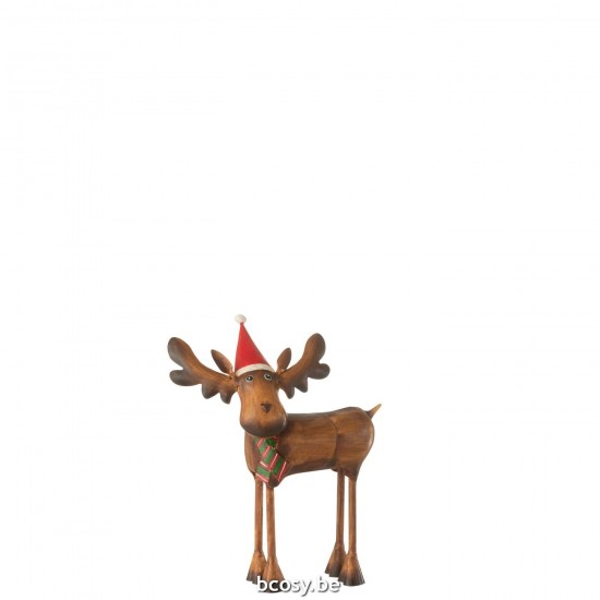 J Line élan Jolipa Elan Chapeau De Noel Acier Mix Large.