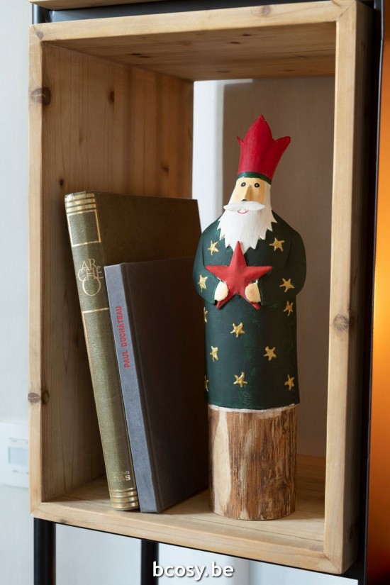 Jline Reyes Magos 3 Sobre Pie Hierro Madera Rojo Surtido De 3.