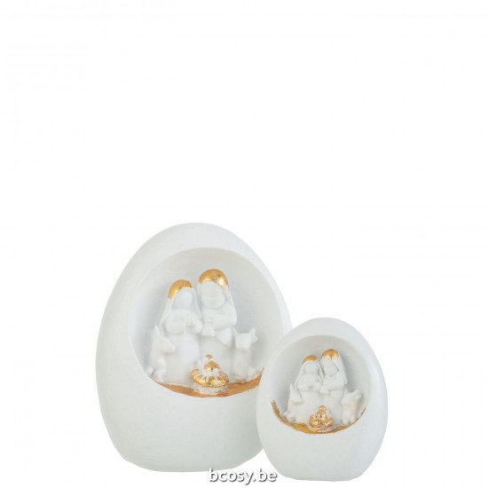 Jline 35556 Figuren Figurines Figurines Figuren Figuritas Sculture DECORATIE Winter Kerst.