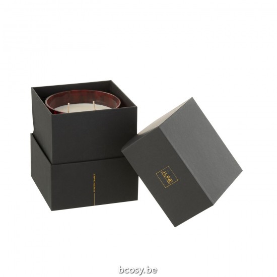 Jline Geurkaars Noa Rood Medium68U.