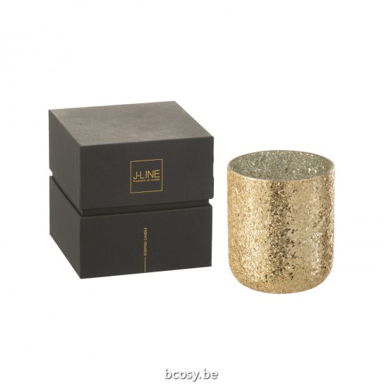 J Line Scented Candle Luxuria Gold Large 80H scented candles.