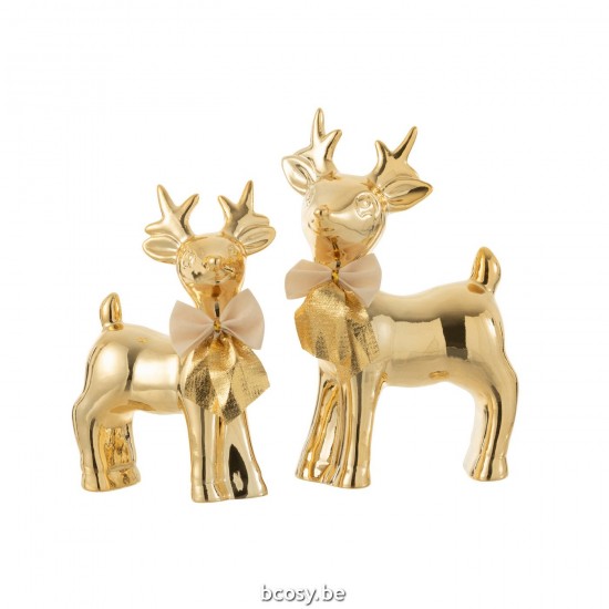 Jline 35673 Figuren Figurines Figurines Figuren Figuritas Sculture DECORATIE Winter Kerst.