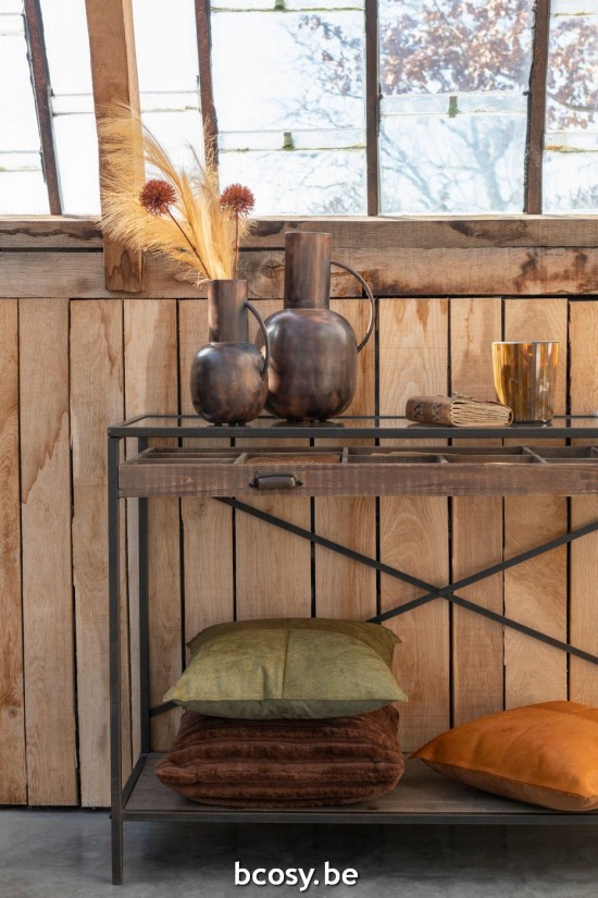 Jline Jarron Sparta Hierro Bronze Small.