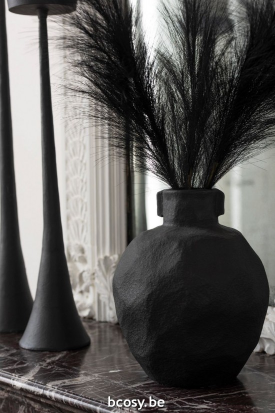 Jline Rama Plumero Plástico Negro Small.