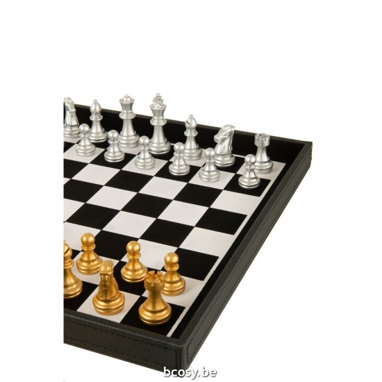 J Line Box Card Game Chess Game Fake Leather Black Game box game boxes.