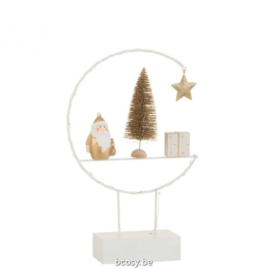 Jline 37144 Figuren Figurines Figurines Figuren Figuritas Sculture DECORATIE Winter Kerst.