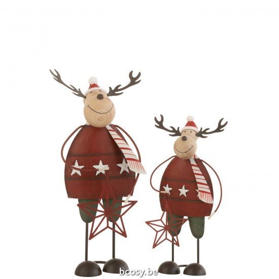 Jline 37152 Figuren Figurines Figurines Figuren Figuritas Sculture DECORATIE Winter Kerst.