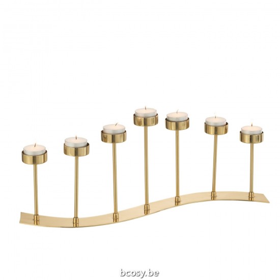 Jline 37195 Kaarshouders Support Bougie Candleholders Kerzenhalter Soporte Vela Portacandela DECORATIE Thee Windlichten Kande.